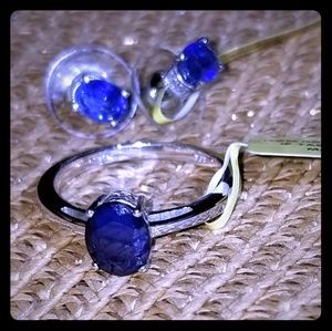 *FINAL* NWT GENUINE Natural Sapphire SET